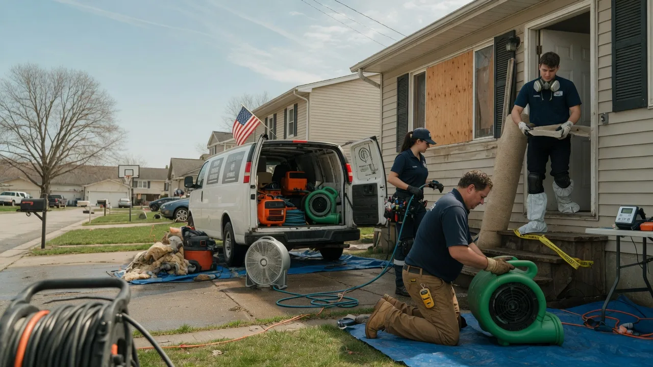 Water Damage Restoration in Paris, KY near me
